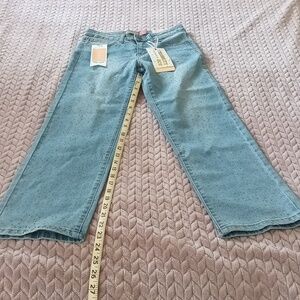 Girls Size 12 - Celebrity Ace Sparkly Blue Jeans